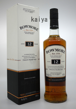 ボウモア12年40%　700ml/オフィシャル並行品の画像