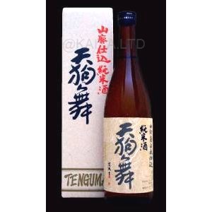 天狗舞 山廃仕込み純米酒【720ml】箱入の画像