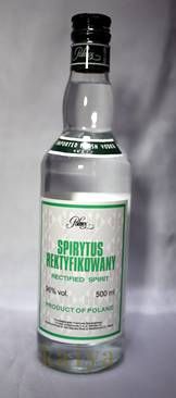 ウォッカ/スピリタス_96%_500ml/ウォッカの画像