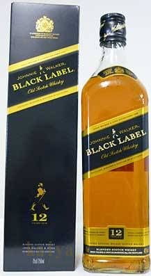 ジョニーウォーカーブラック12年40°_40%_750ml/ブレンデッドの画像