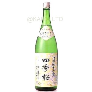 四季桜　特別純米酒「はなのえん」生酒【1800ml】の画像