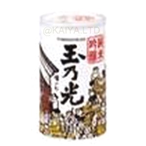 玉乃光・純米吟醸　アルミ缶【180ml】×1函（30本）画像