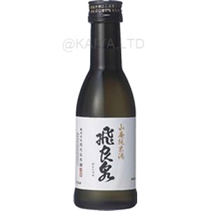 飛良泉　山廃純米酒（瓶） 【180ml】×1函（20本）画像