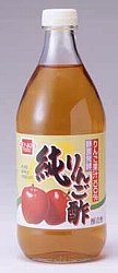 健康フーズ_純りんご酢（リンゴ酢）_500mlの画像