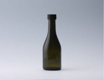 サケ用300ml空き瓶_黒ボトル（SKB300DS）×24本画像
