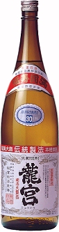 龍宮_黒糖焼酎かめ仕込み30%【1800ml】の画像