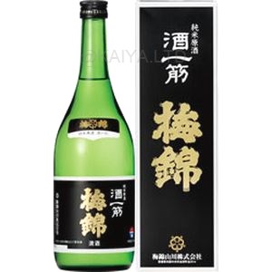 梅錦　純米吟醸原酒　酒一筋 【720ml】の画像