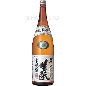 男山 生もと本醸造【1800ml】の画像