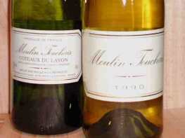 1991 コトーレイヨン“ムーラン・トゥーシェ”白  【750ml】の画像