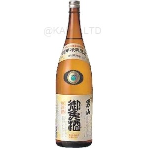 男山 純米 御免酒 12%【1800ml】の画像