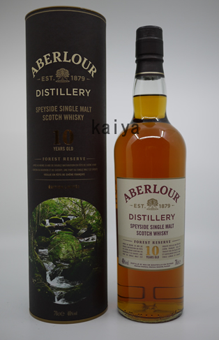 アベラワー10年フォレストリザーブ_40%　700ml箱入の画像