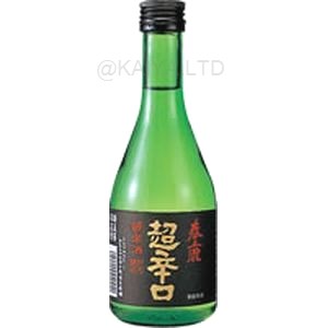 春鹿　純米　超辛口 【300ml】×1函（12本）の画像