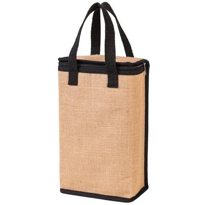 保冷ワインバッグ 2本用「麻」の画像