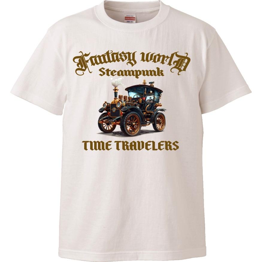 ドライＴシャツ/スチームパンク・タイムトラベラー/車/steampunk/Time-Travelers/carの画像