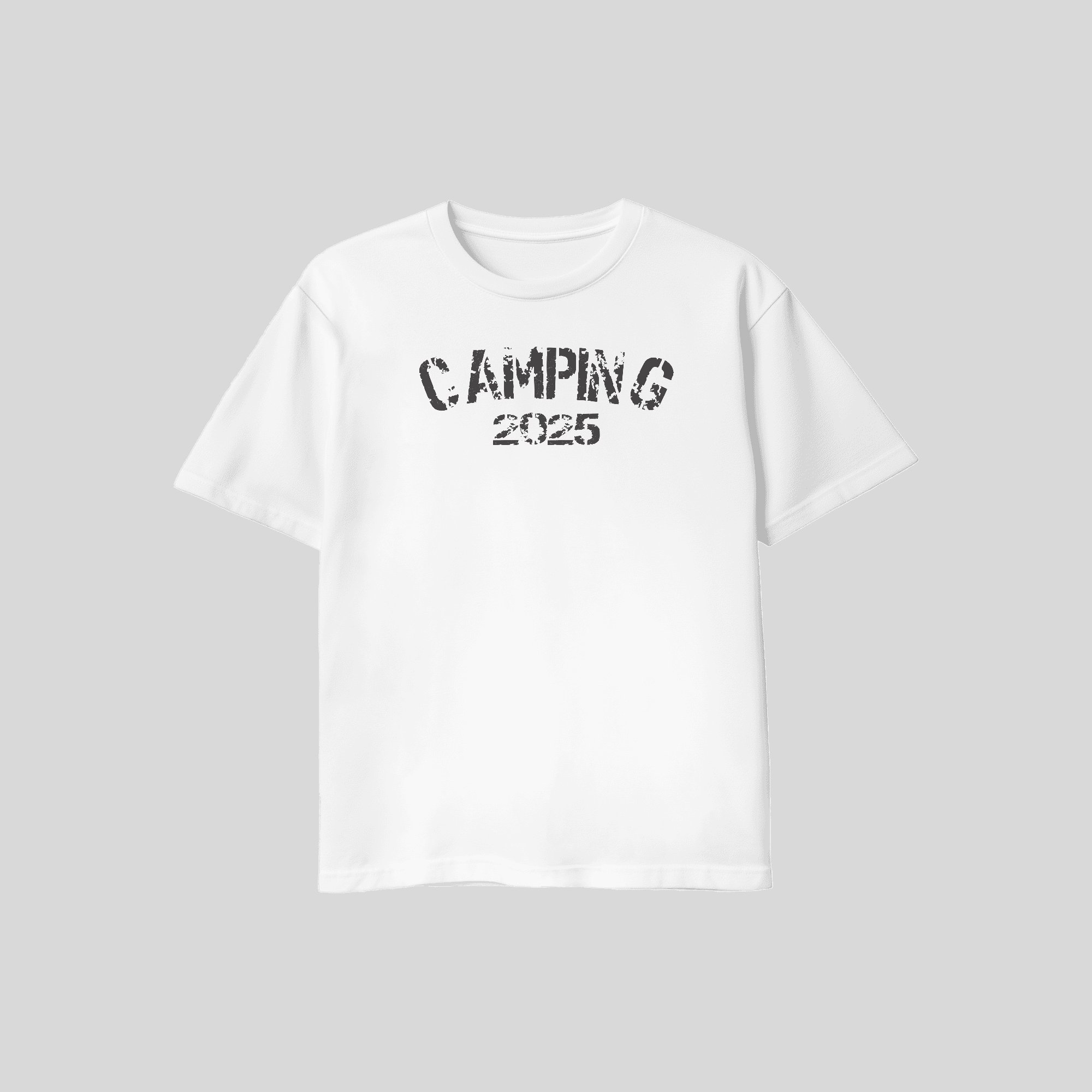 ドライTシャツ/グランジデザイン/キャンピング2025 grunge-camping2025の画像