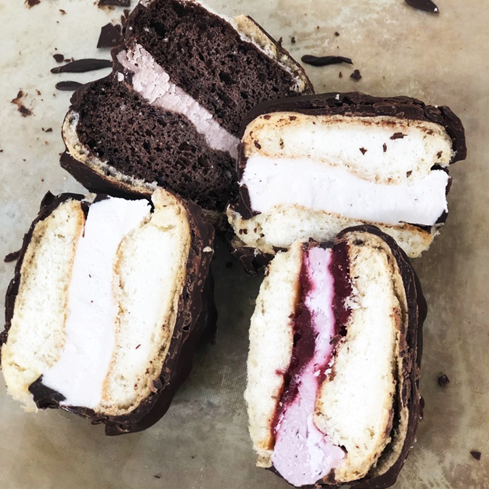 【冷凍便】国産米粉の有機チョコパイの画像