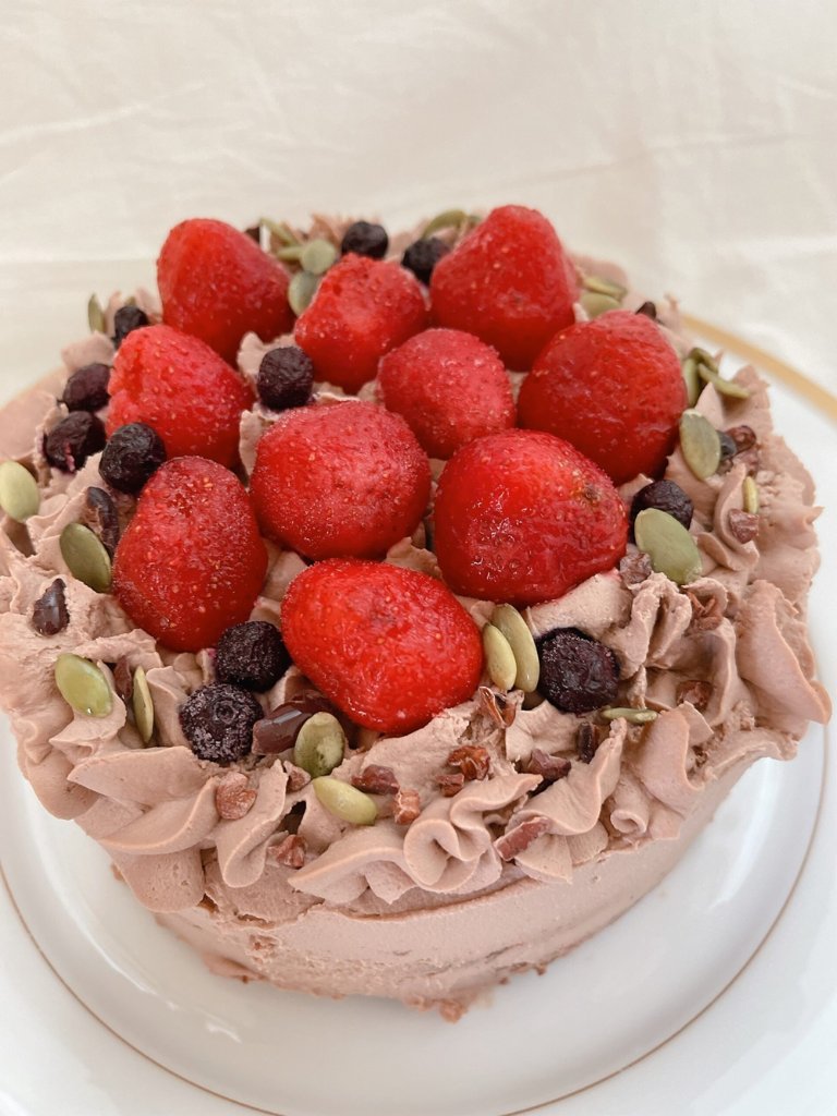 【冷凍便】有機チョコレートケーキ（お誕生日・クリスマス・記念日に）の画像