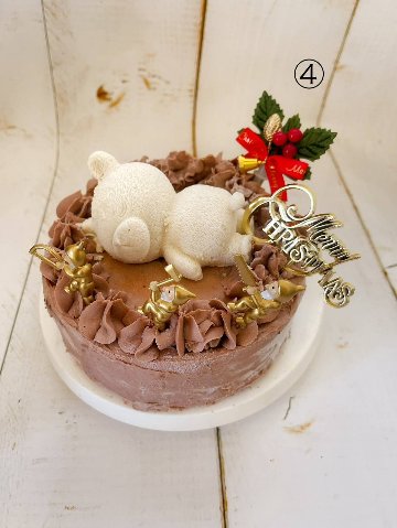 クリスマスケーキの画像