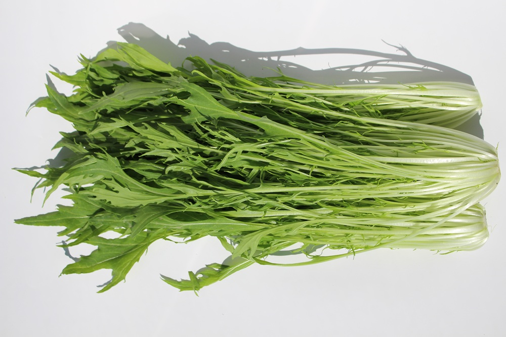 【常温便】佐賀県野菜【サガンベジ】有機JAS水菜(150g)の画像