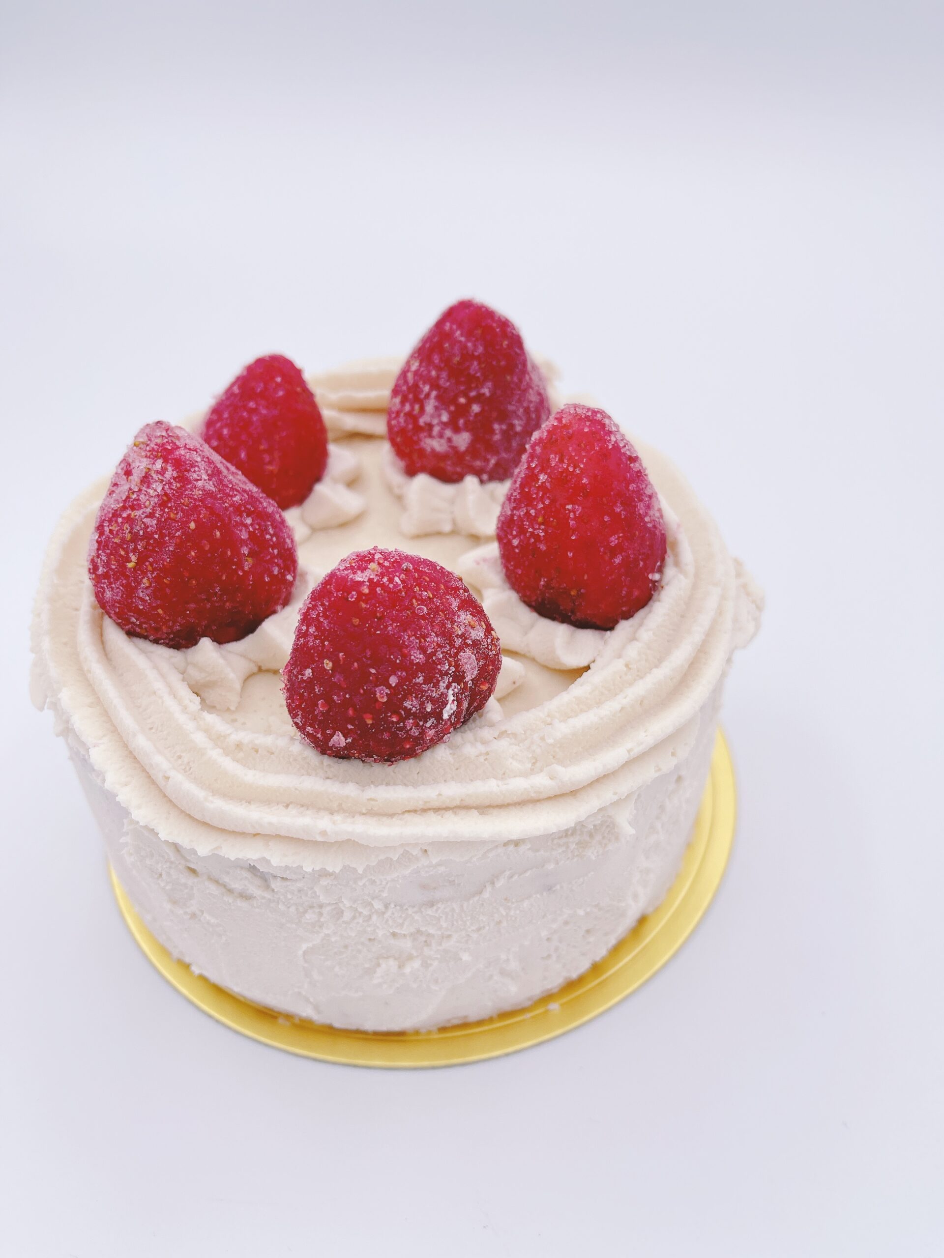 【冷凍便】オーガニック苺のショートケーキの画像
