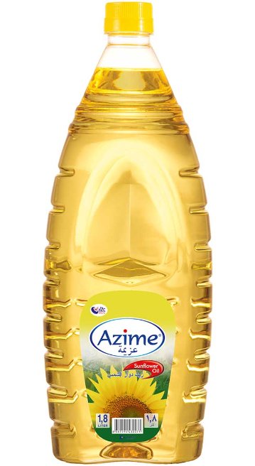 Pure Sunflower Oil Azime 1.8L (with tex)の画像