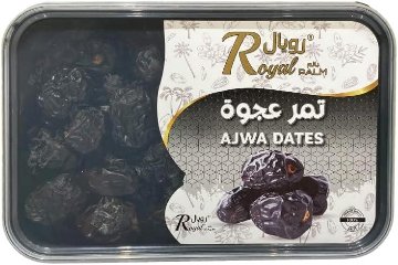 AJWA DATES アジュワデーツ なつめやし 乾燥果実 400g (with tex)の画像