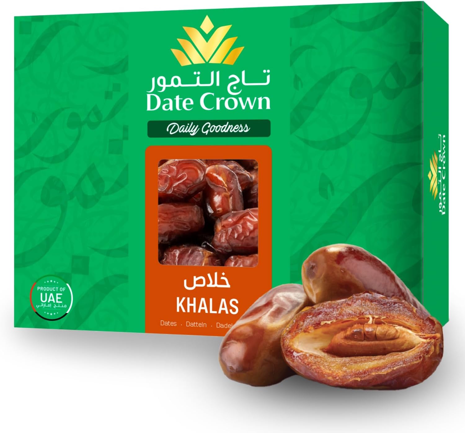 Date Crown KHALAS 1Kg (with tex)の画像