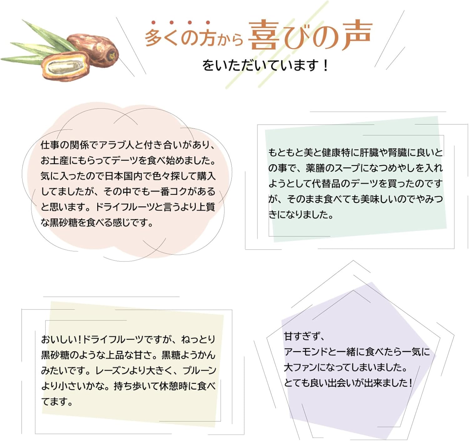 Date Crown KHALAS 1Kg (with tex)の画像