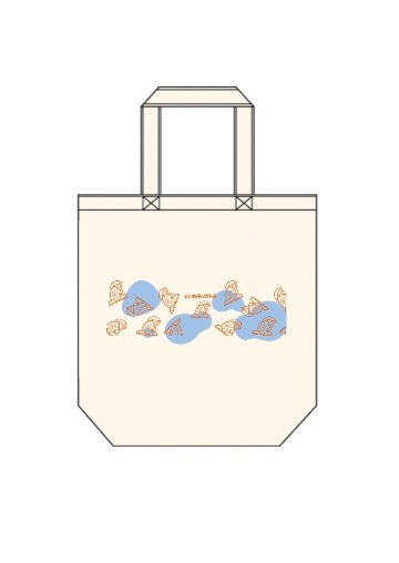キャンバストート（ver.キンダーくん）の画像