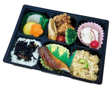 【3】うなぎ蒲焼と季節ご飯のお手軽弁当の画像