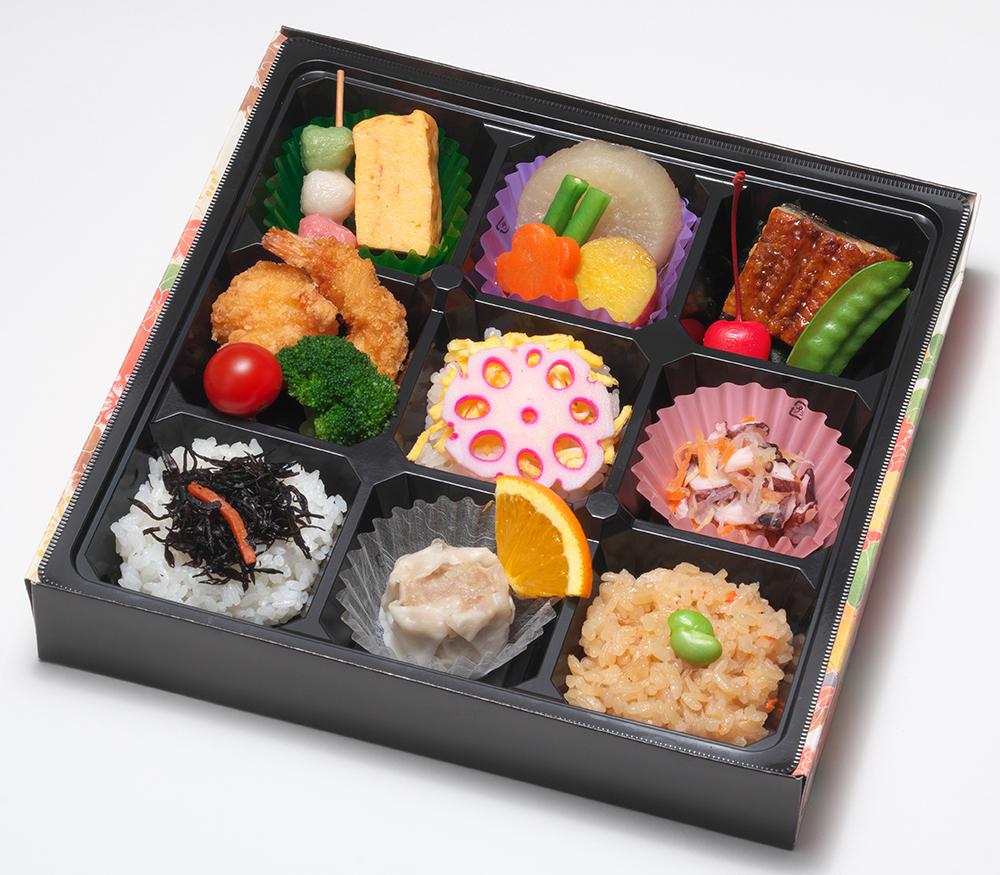 【7】うなぎと焼売の幕の内弁当の画像