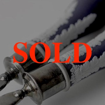 アンティーク ADAMS ジャスパーウェア サラダボウルセットの画像