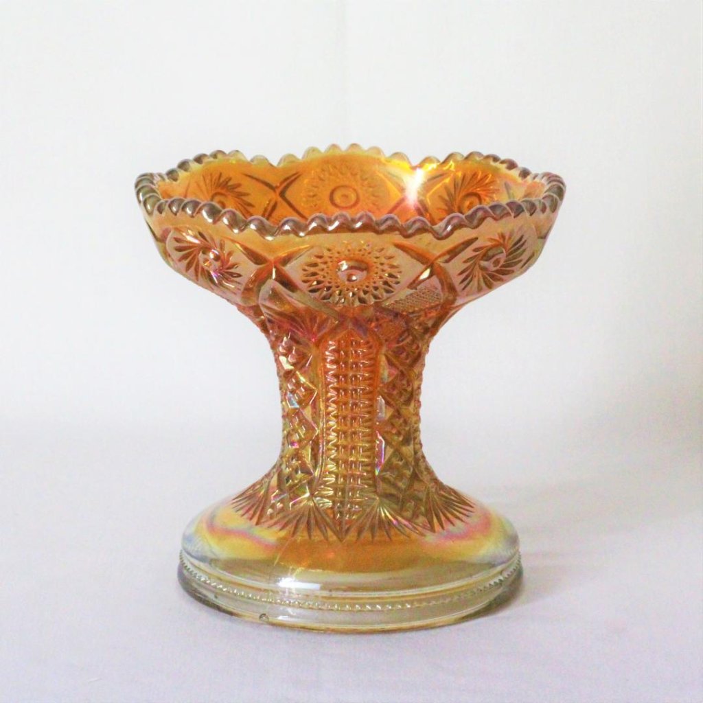 カーニバルガラス　コンポートの画像