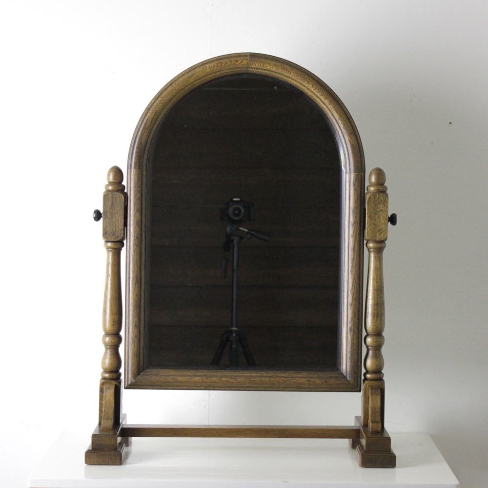 ヴィンテージ トイレットミラーの画像