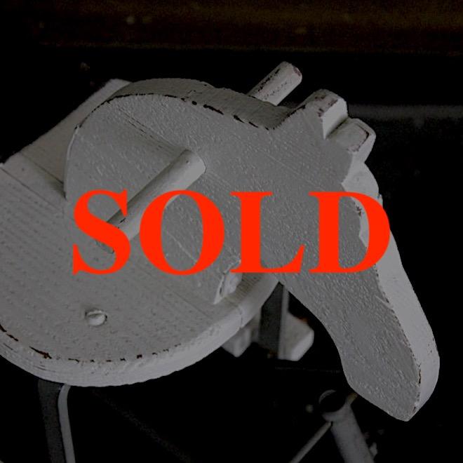 イギリス ヴィンテージ ロッキングホースの画像