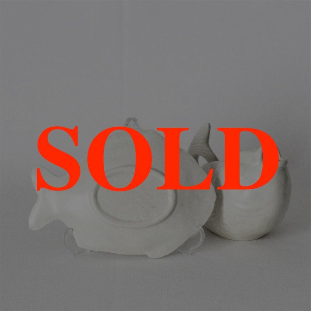 SHORTER&SON ソースボート&ソーサーの画像