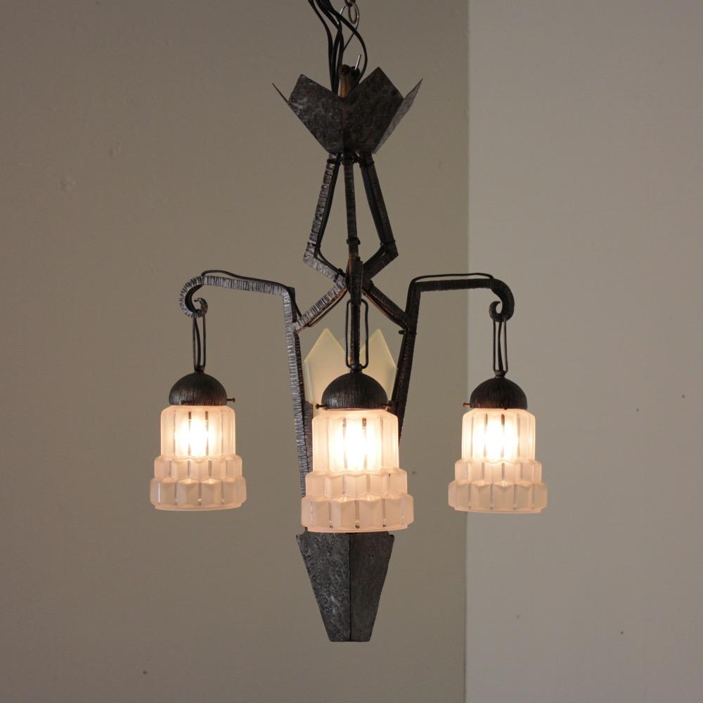 フランス アンティーク シャンデリアの画像