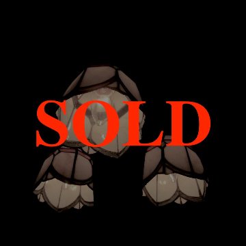 アンティークスタイル 3灯 パンシャンデリアの画像