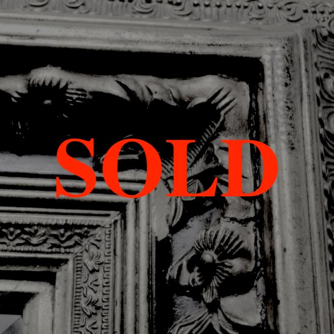 イギリス ヴィンテージ ギルトウッド ウォールミラーの画像