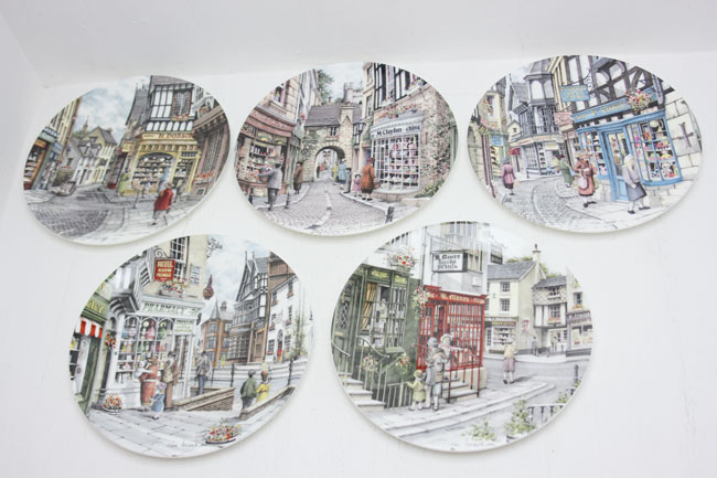 ROYAL DOULTON コレクターズプレート 5枚セットの画像