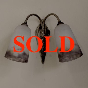 フランス アンティーク ミューラー ウォールランプの画像