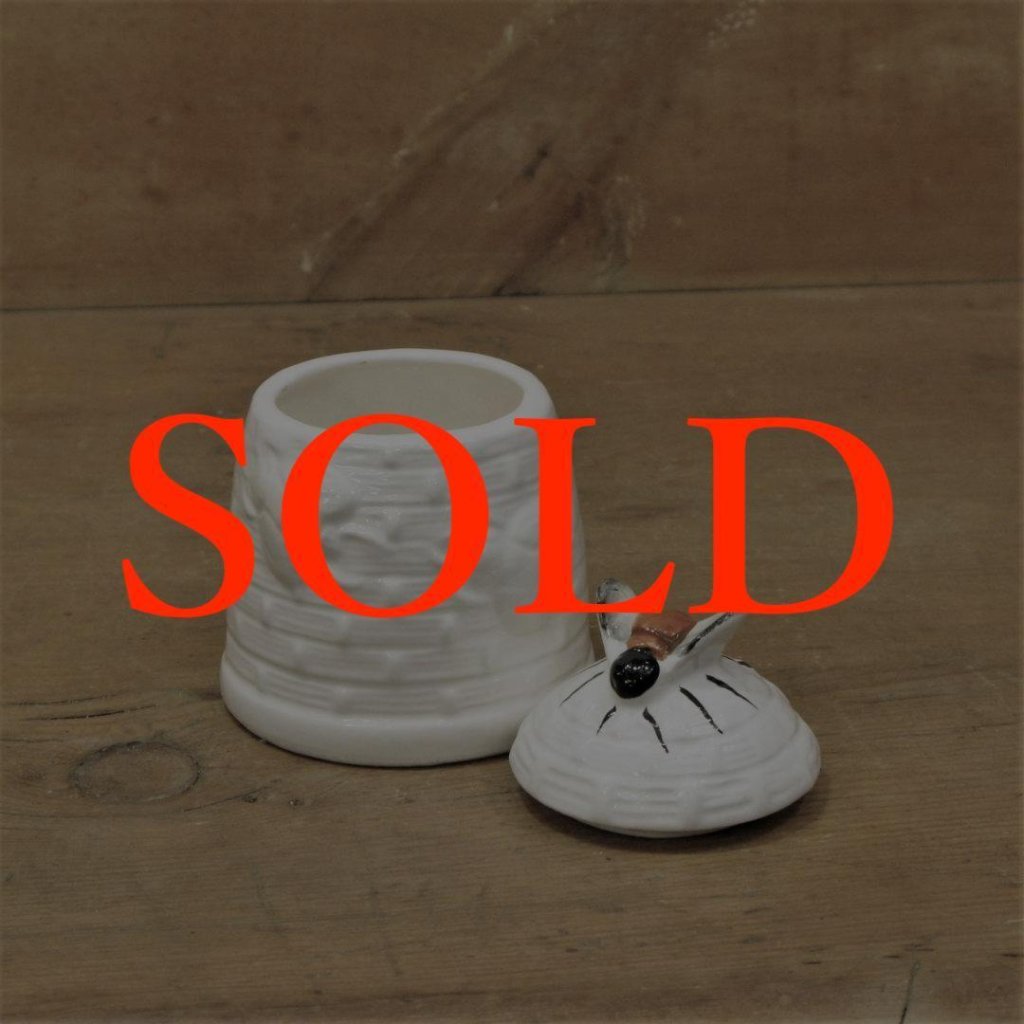 日本　瀬戸焼 ハニーポットの画像