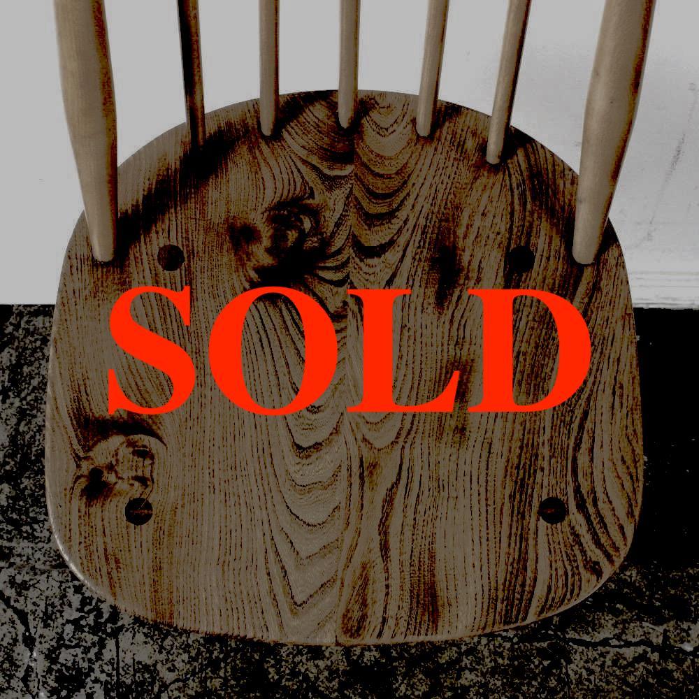 イギリス ヴィンテージ アーコール ゴールドスミスチェアの画像