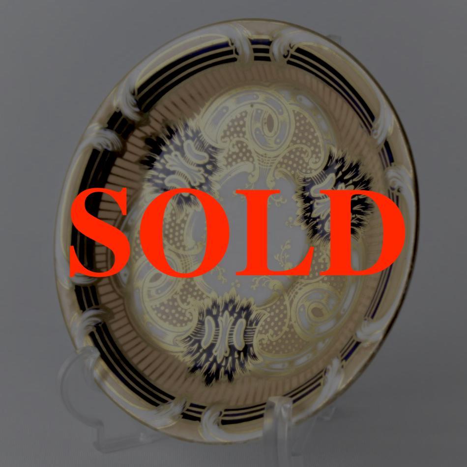 イギリス　アンティーク　ソーサーの画像