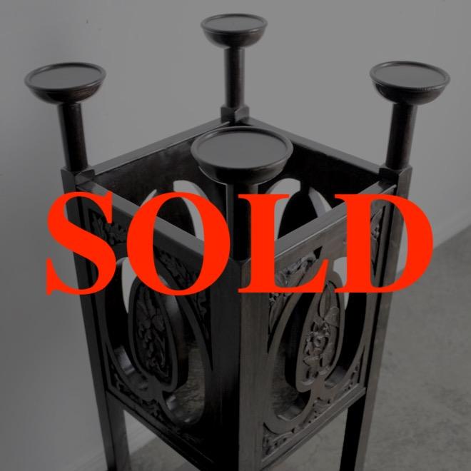 イギリス アンティーク プランタースタンドの画像