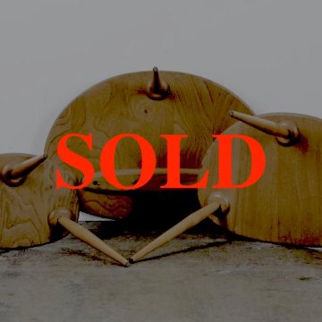 イギリス ヴィンテージ アーコール ネストテーブルの画像