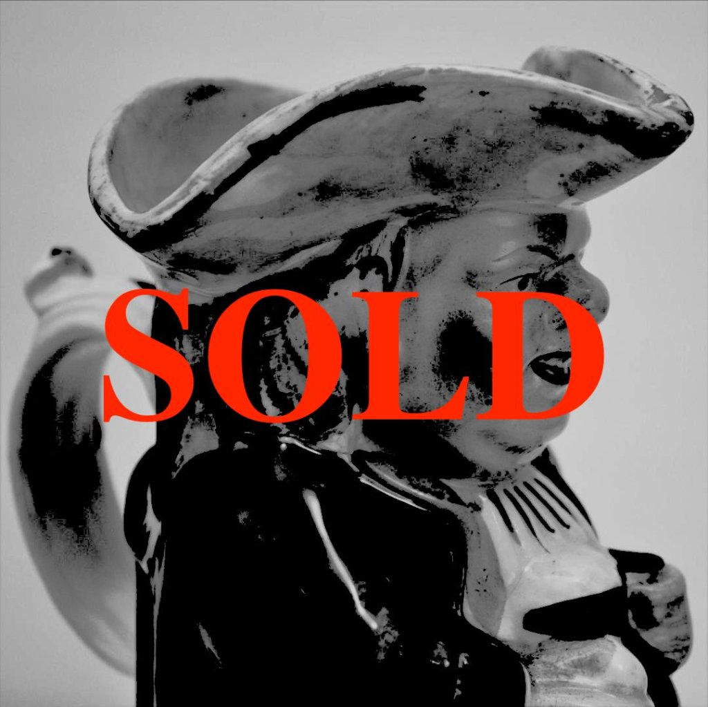 イギリス アンティーク スタッフォードシャー トビージャグの画像