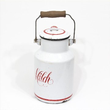 ドイツ ヴィンテージ ホーロー ミルク缶画像