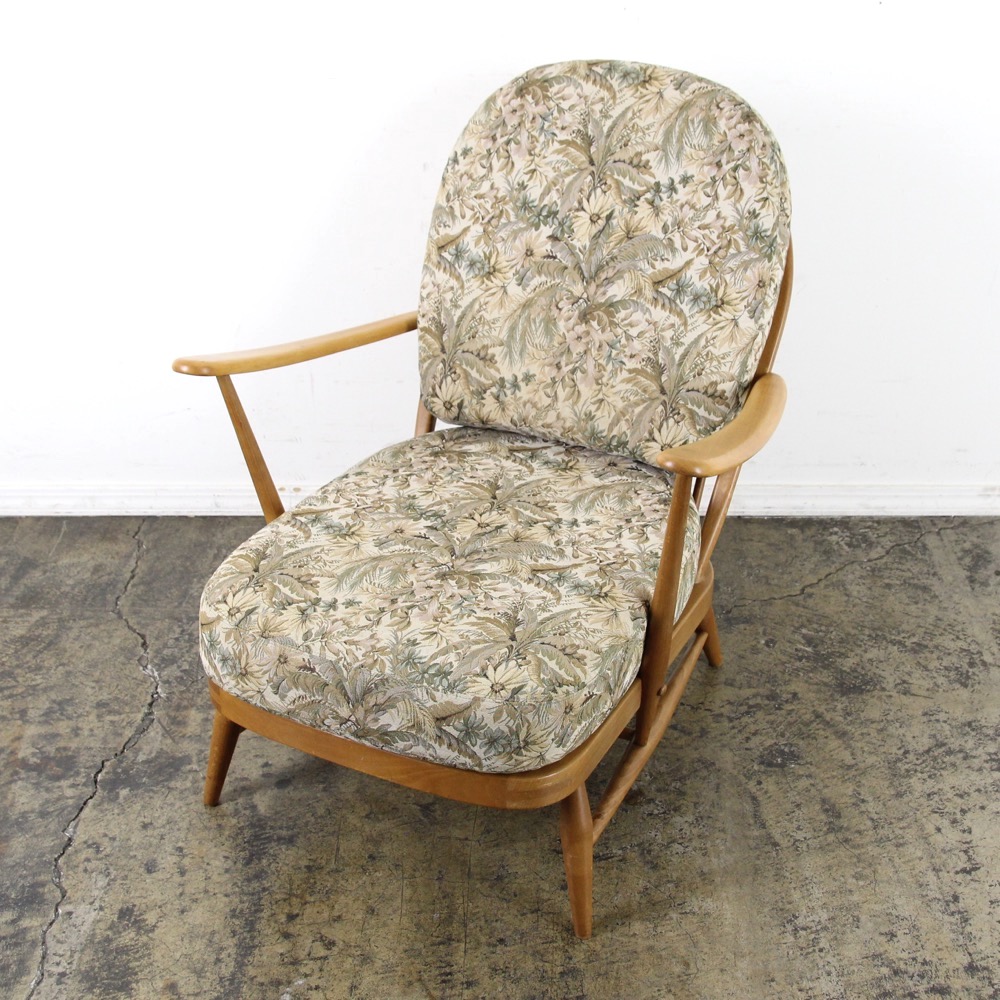 イギリス ヴィンテージ アーコール イージーチェアの画像