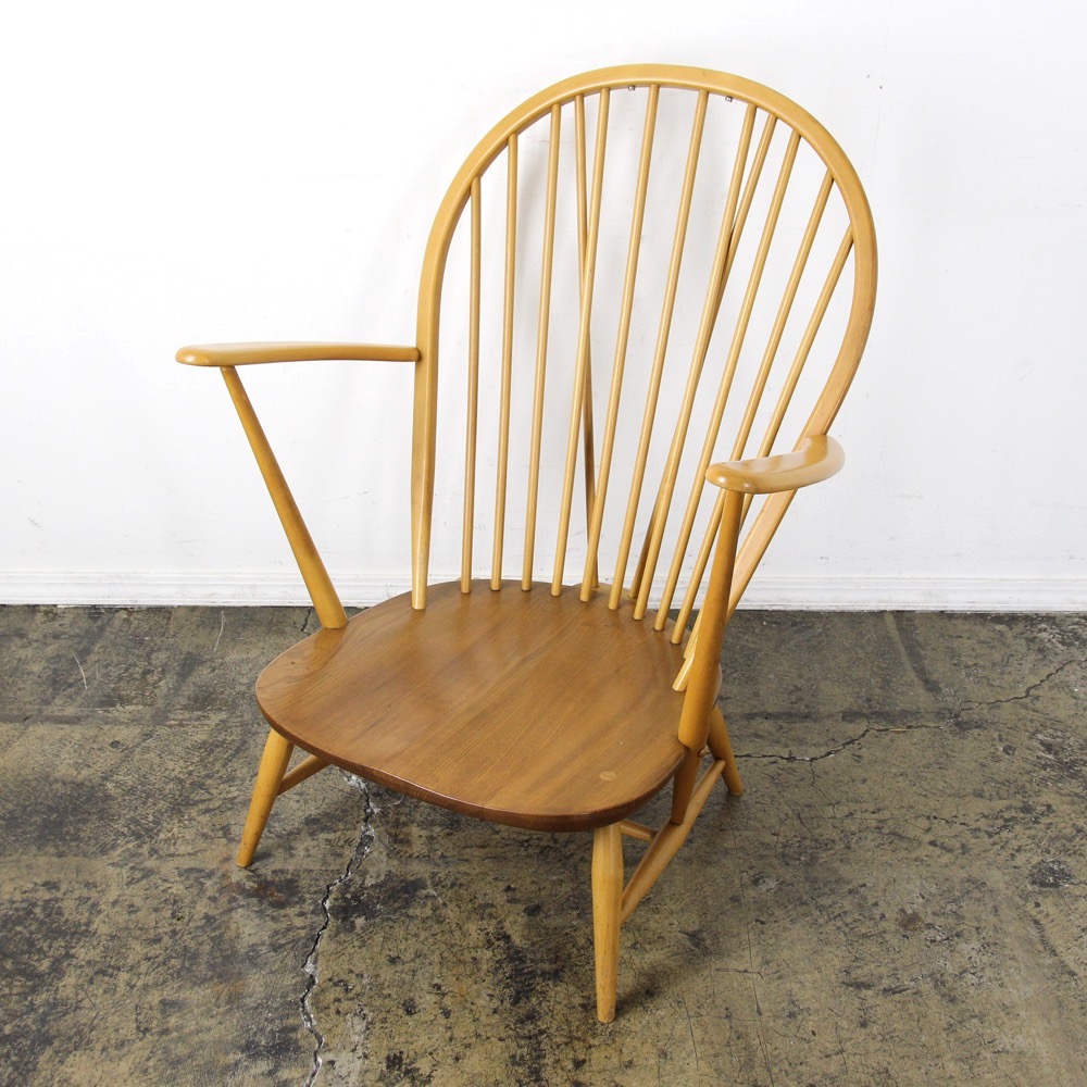 イギリス ヴィンテージ アーコール イージーチェアの画像